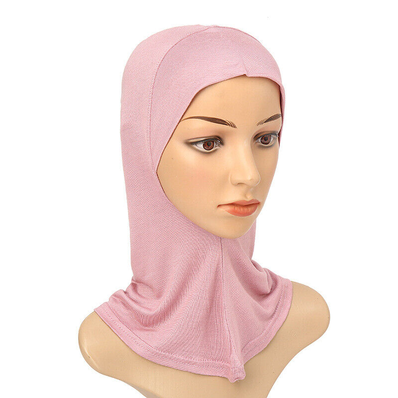 Women's Under Scarf Hat Cap Bone Bonnet Ninja Hijab Islamic Neck Cover Muslim*US