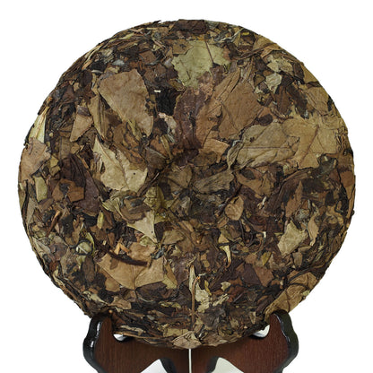 2010 360g Fuding Ancient Wild White Tea Spring Leaf Slice Aged Cake White Tea-