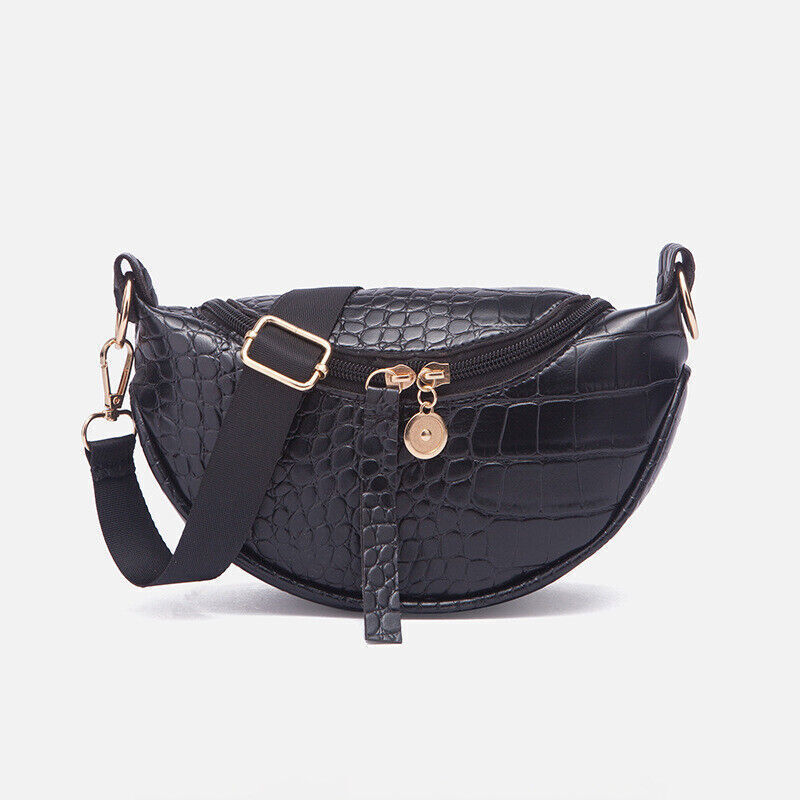PU Leather Women's Bag Chest Bag Zipper Women's Shoulder Messenger Bag Handbags