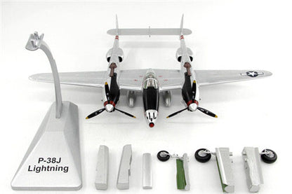 AF1 WWII U.S. P-38J Lightning Fighter P38 1/48 Aircraft Pre-builded Model
