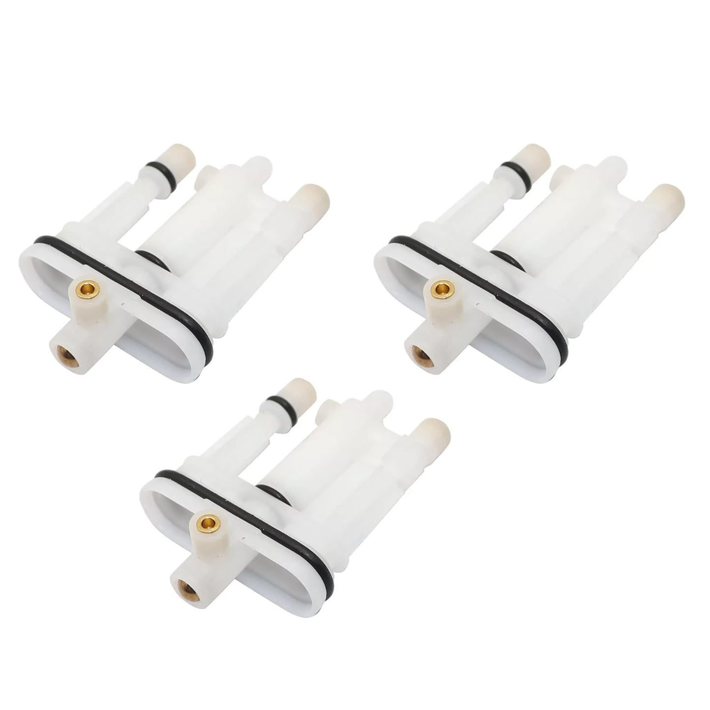 3Pcs Carburetor Main Jet Replacement for Briggs & Stratton Lawn Engines 09P702