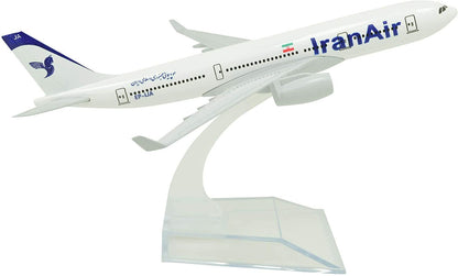 1:400 16cm Airbus A330 Iran Air Metal Airplane Model Plane Toy Plane Model