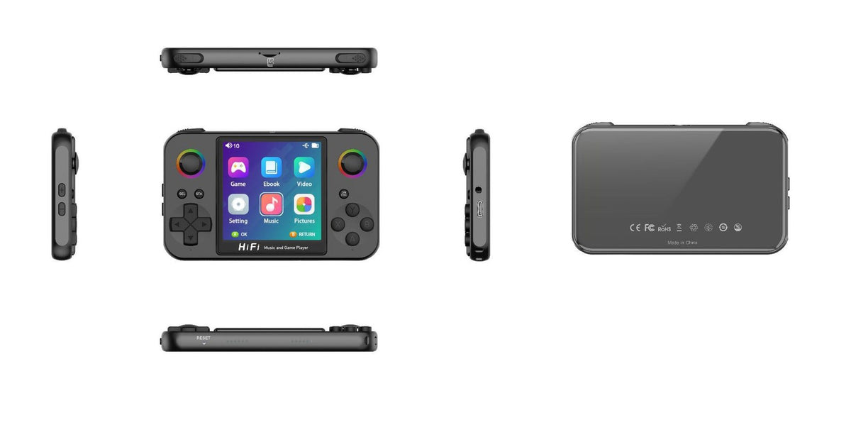 L8 Handheld Game Console Metal MINI Ultra-Thin Retro Gaming Handheld