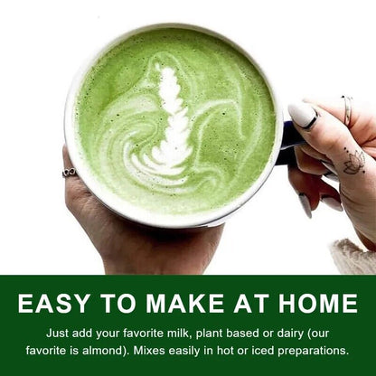Organic Unsweetened Matcha Green Tea Powder Pure Premium Culinary Grade Matcha