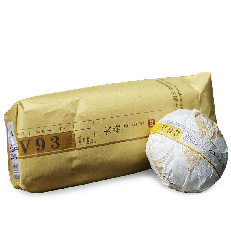 2015 Year TAETEA V93 Puer Shu Tea Dayi PuErh Tea 500g Classic Ripe Pu'er Tea
