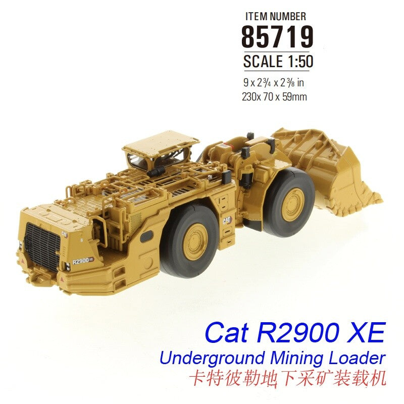 1:50 CAT627K Wheel Tractor-Scraper Construction Machine Equipment Diecast Model