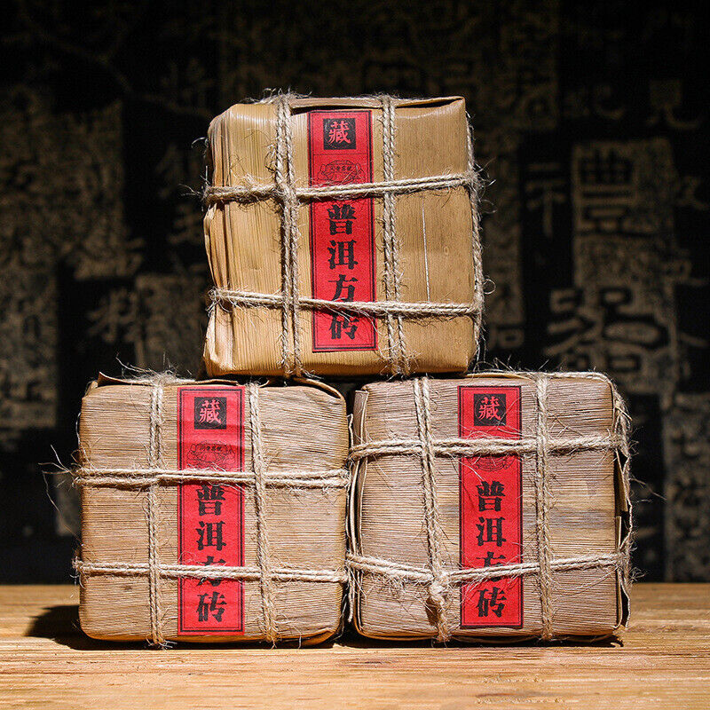 500g Natural Yunnan Pu'er Raw Tea Brick Pu'er Raw Tea Brick Healthy Drink