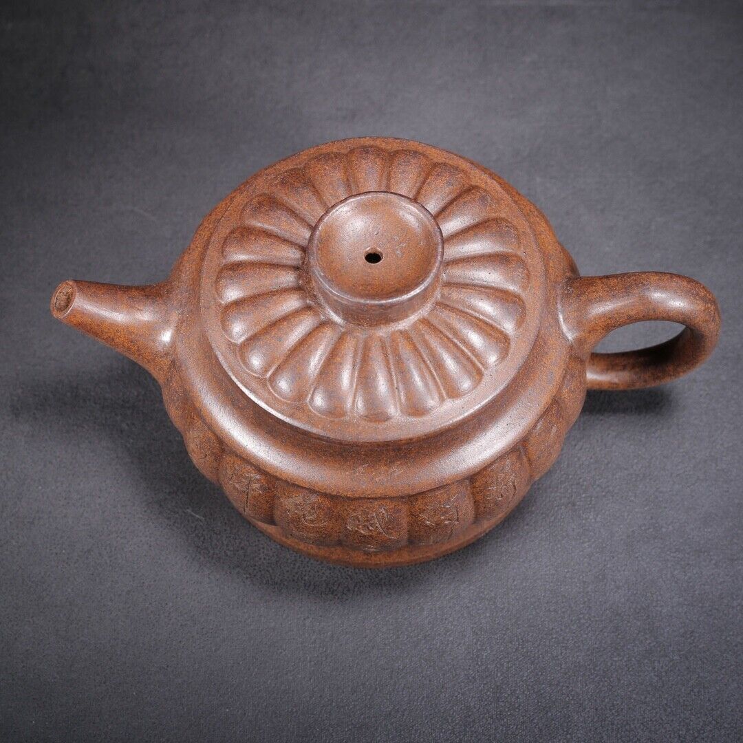 vintage chinese yixing purple clay teapot zisha ceremony teaware art collection