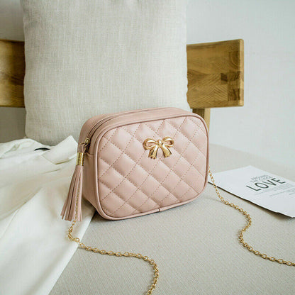 Messenger Bag Women Lingge Embroidery Female Shoulder Bag Ladies Crossbody Bags