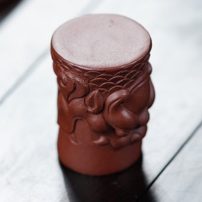 holder for lid of tea pot yixing zisha purple clay handmade artware rack tea pet