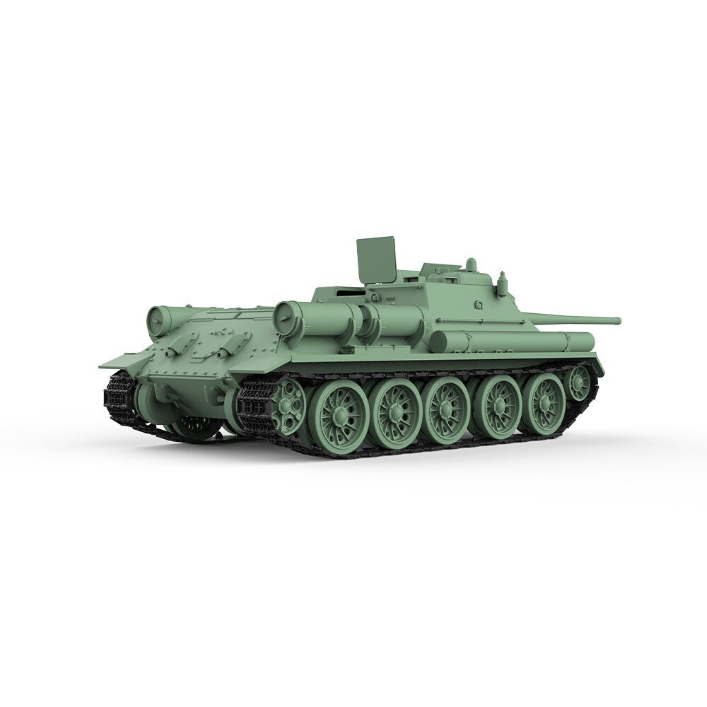 SSMODEL SS87752 1/87 Military Model Kit Soviet SU-85 Tank Destroyer