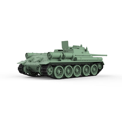 SSMODEL SS87752 1/87 Military Model Kit Soviet SU-85 Tank Destroyer