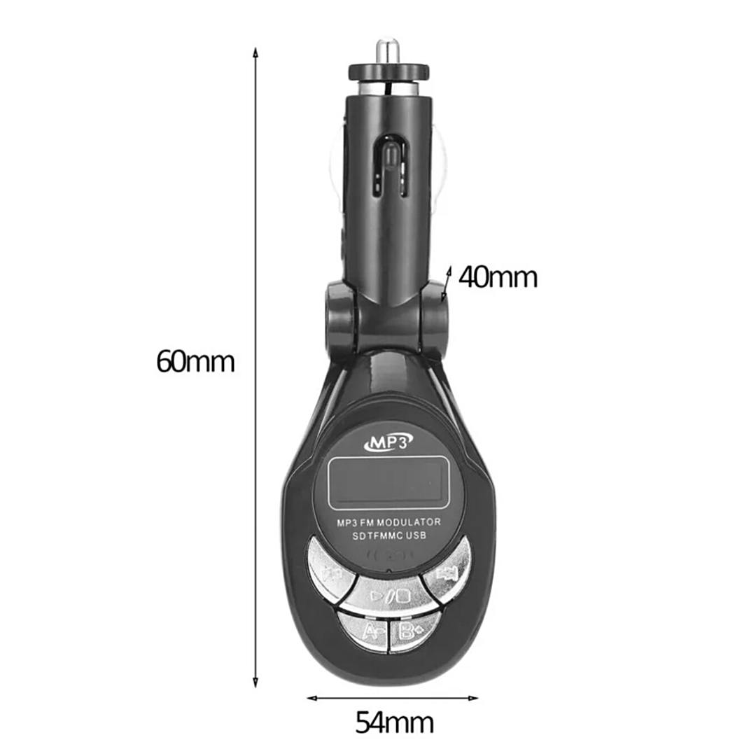 Universal Cargador FM Transmisor Para Carro Reproductor Con Bluetooth MP3 USB
