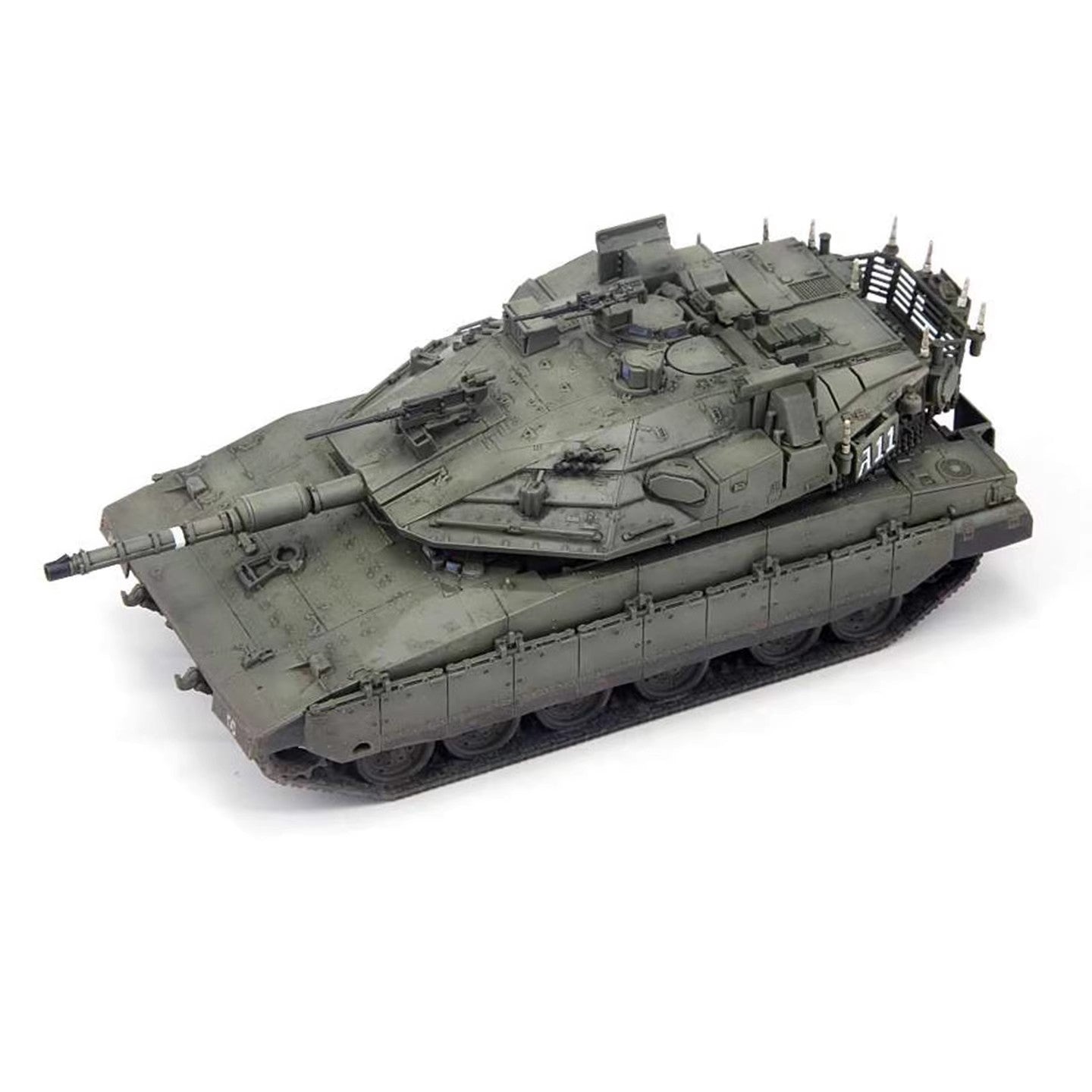Homemade 1/72 Israel Merkava 4M Main Battle Tank Finished Model Ornament