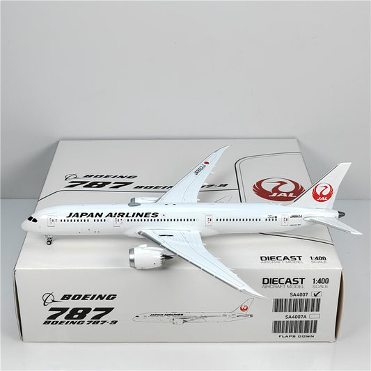 1:400 JC Wings JAL BOEING B787-9 Passenger Airplane Diecast Aircraft Model