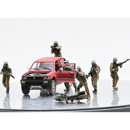 1/72 Modern Elite Soldier 6 Soldier Model