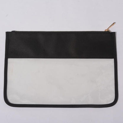 Transparent PVC Cosmetic Bag Clear Travel Make up Bag Pouch Snacks Bag Organizer