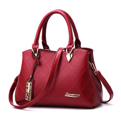 Women's Ladies Casual Shoulder Bag PU Leather Handbag Satchel Messenger Bags