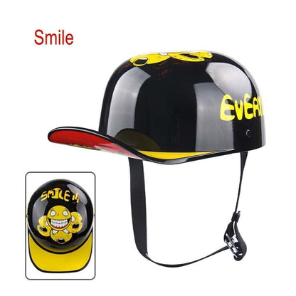 Open Face Helmet Motorcycle Jet Helmet Retro Motorbike Scooter Racing Helmet