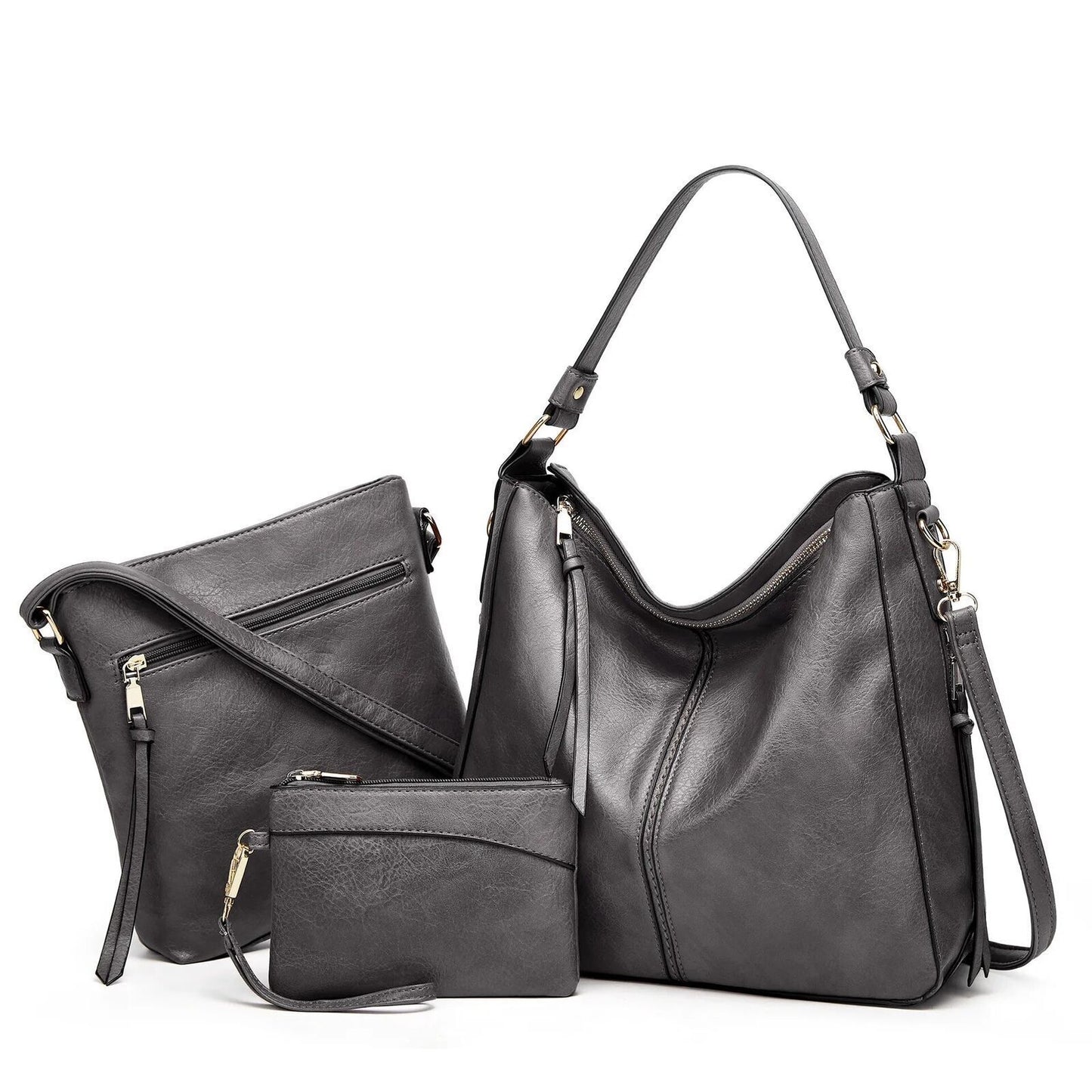 3-piece Suits Women Bag Shoulder Bag Handbag Women Ladies Purse Tote Bag