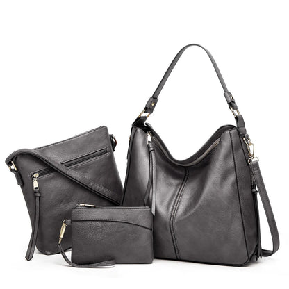 3-piece Suits Women Bag Shoulder Bag Handbag Women Ladies Purse Tote Bag