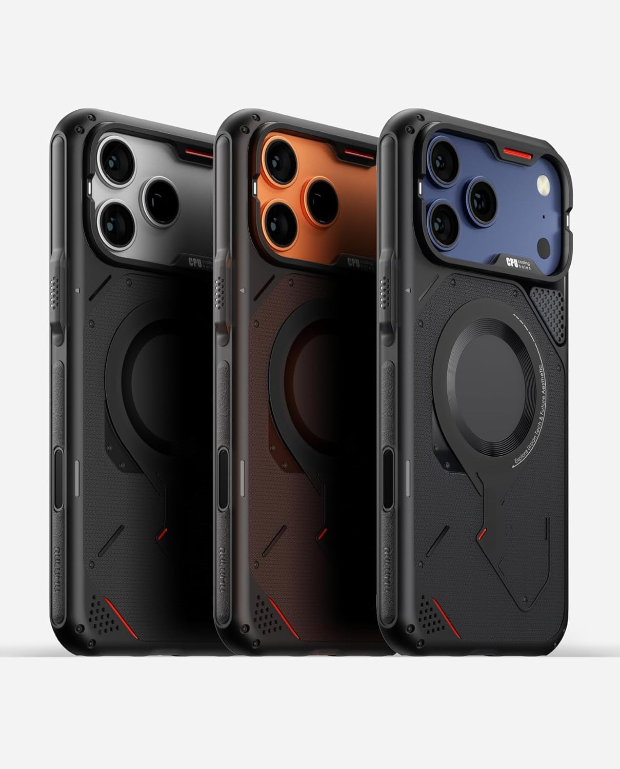 A17 Rugged Iphone 17 Pro Max Case | Magsafe Compatible | Integrated Drop Protect