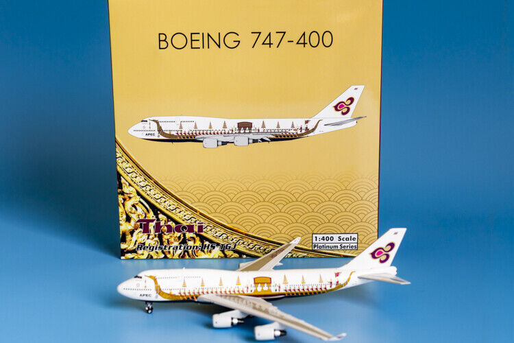 1:400 Phoenix Thai Airways BOEING 747-400 Passenger Airplane Diecast Plane Model