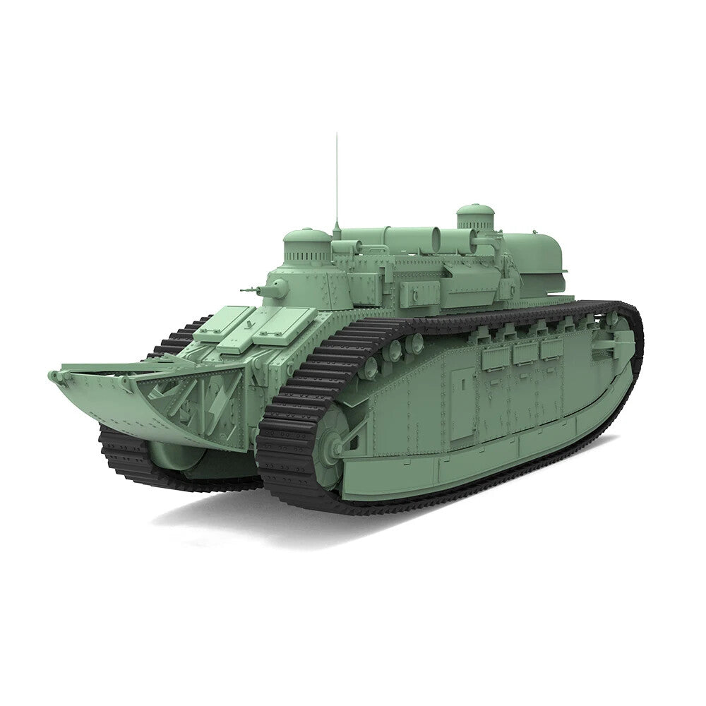 SSMODEL SS72669 1/72 25mm Military Model Kit France FCM 2C bis Heavy Tank