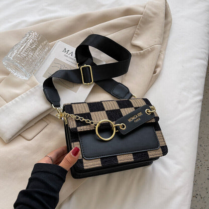 Mini Fabric Flap Crossbody Sling Bags Women Handbag Shoulder Bag Handbags