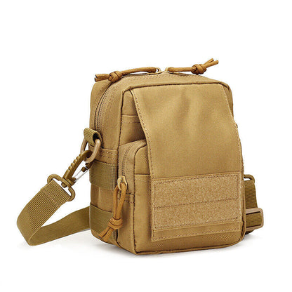 Sports Shoulder Small Bag Men's Military Backpack Outing Crossbody Bag Outdoor