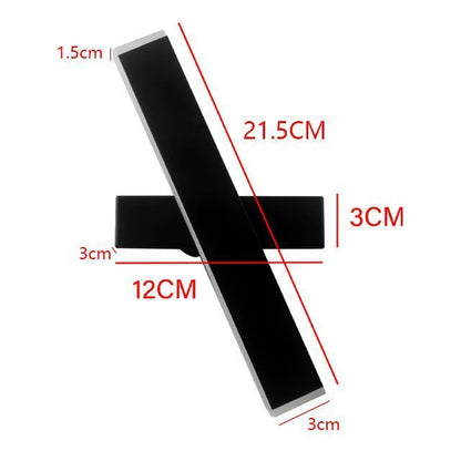 LED Wall Lamp Wooden Nordic Modern Adjustable Lighting Bar Restaurant Decoration