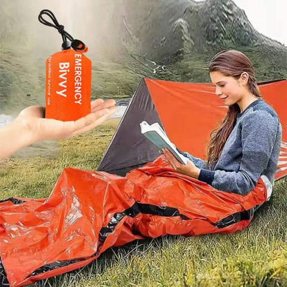 Emergency Sleeping Bag – Portable Survival Blanket