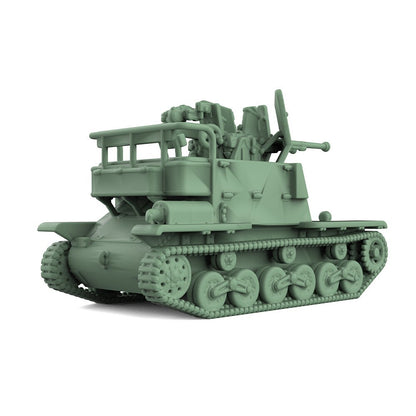 SSMODEL SS144845 1/144 Military Model Kit Japan So-Ki SPAA
