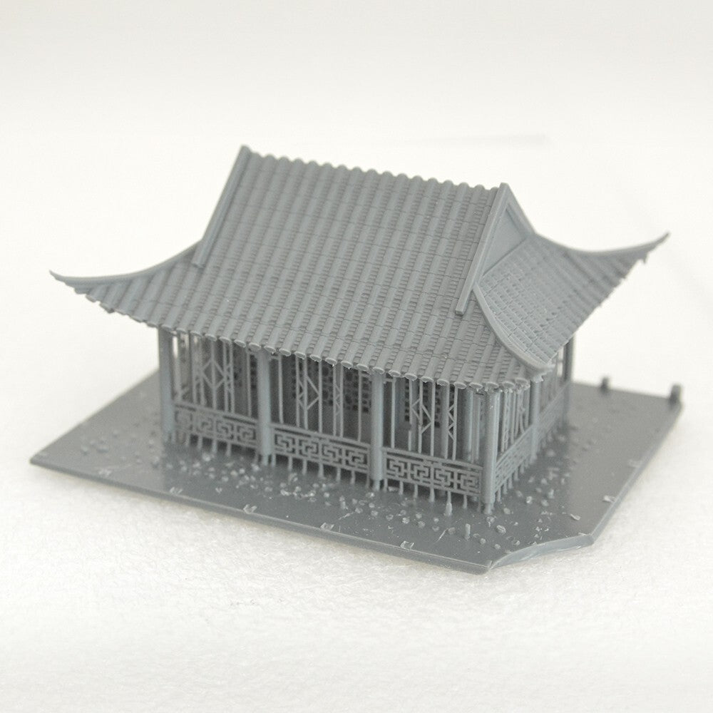 1/144 Chinese Style Landscape Garden Ancient House Miniature Factory LYT144065
