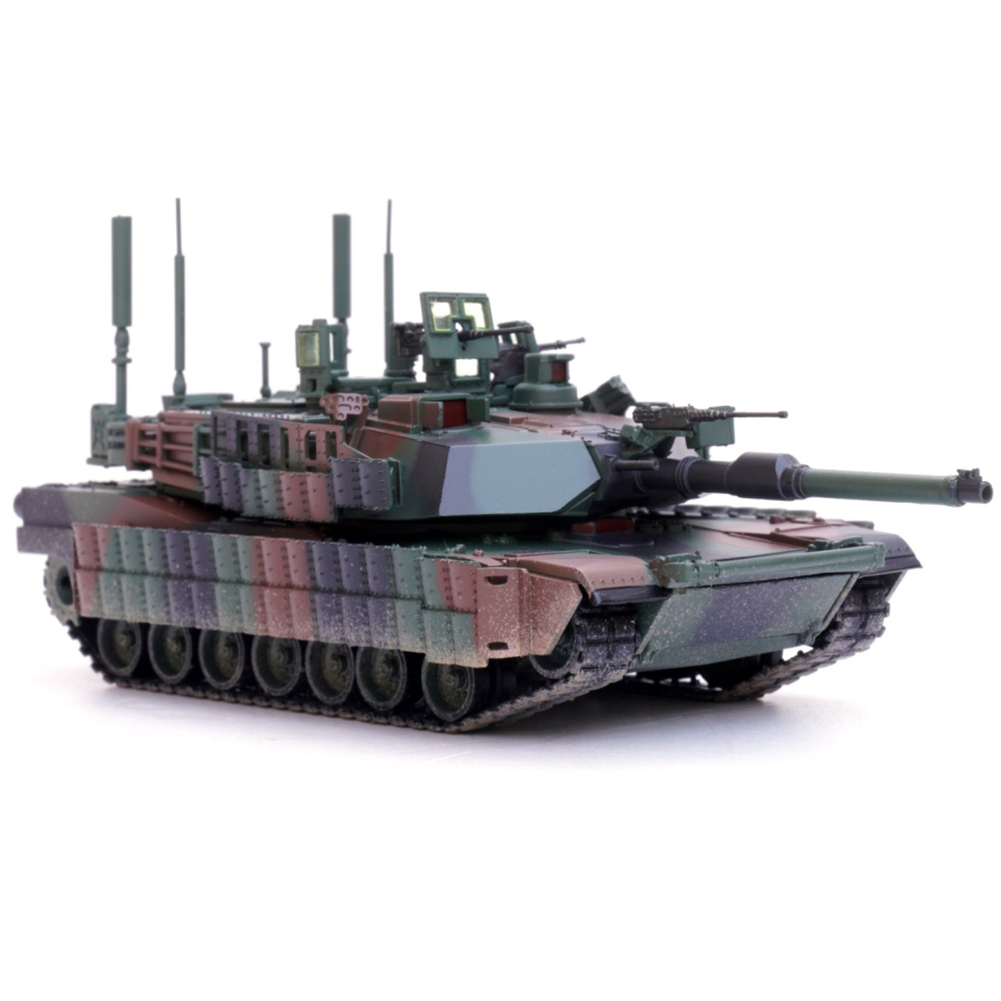 13.5cm Diecast 1/72 US M1A2 TUSK II Abrams Main Battle Tank Model Collection