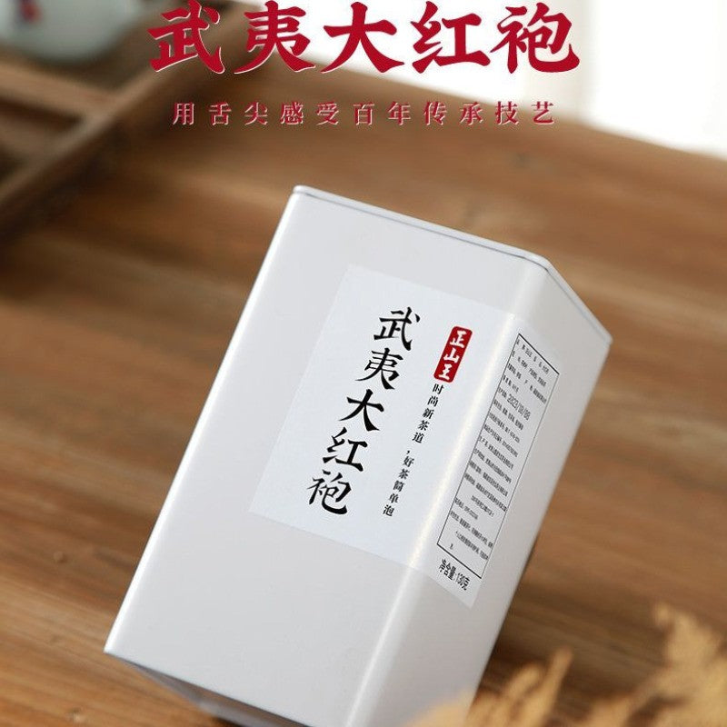 130g Authentic Wuyi Da Hong Pao Special Grade Strong Aroma Type Black Tea