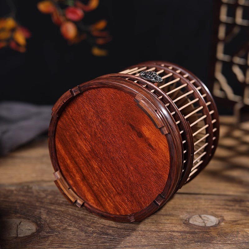 Chinese Hua Li Wood Pet Cage Small Animal Insect Beautiful Handcraft Home Decor