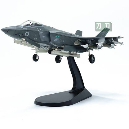 1:72 Israeli F-35i Stealth Fifth Generation Aircraft Alloy F35 Fighter Model