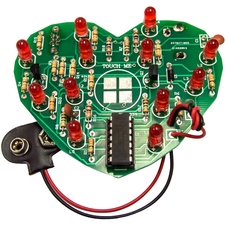 Emotional Heart Soldering Kit (Beginner Level) DIY Educational Practice