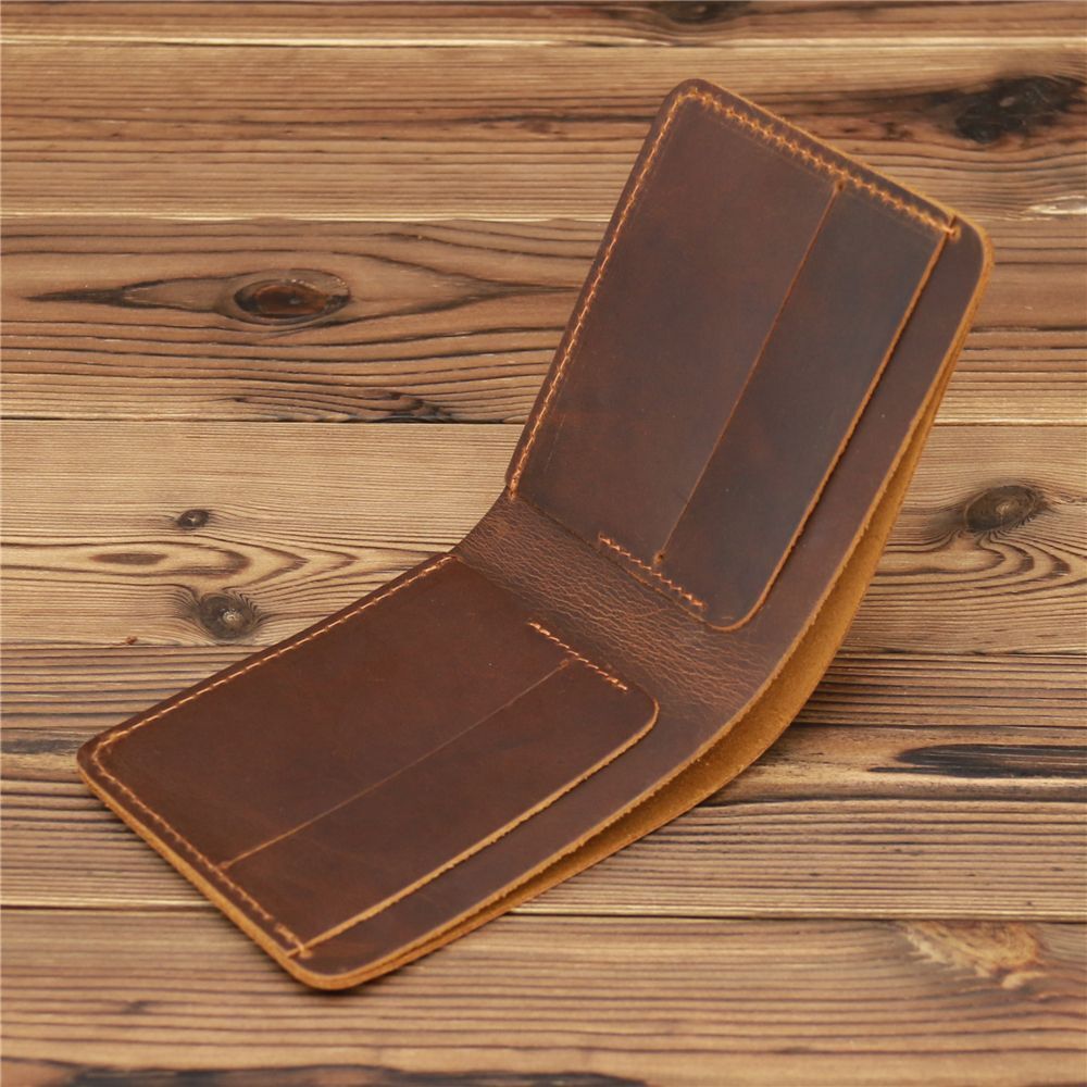Genuine Leather Vintage Wallet Clutch Money Purse Bag Card Holder A/B Sizes 1 PC