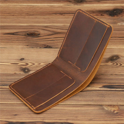 Genuine Leather Vintage Wallet Clutch Money Purse Bag Card Holder A/B Sizes 1 PC