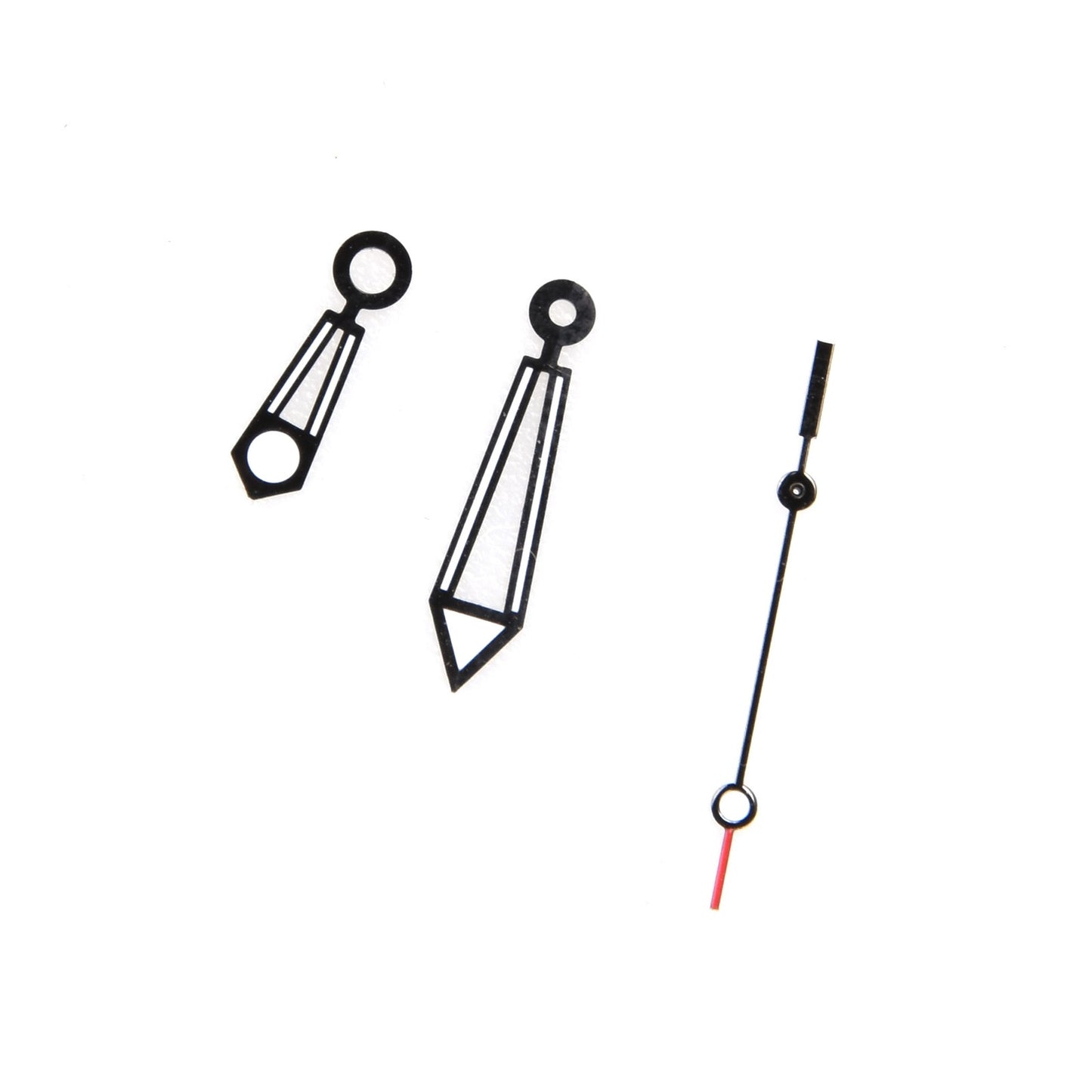 New Black Watch Hands Hour Minute Second Needles For ETA 2824-2 Watch Movement