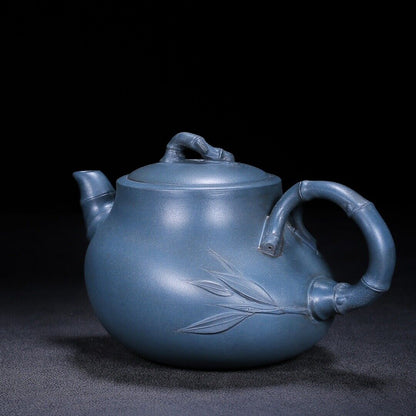 Chinese Yixing Zisha Clay Handmade Exquisite Bamboo rhyme