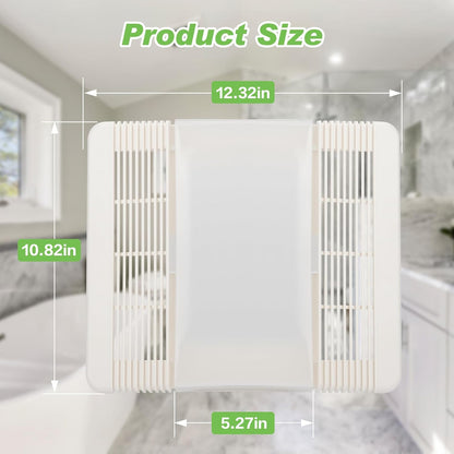 85315000 Bathroom Vent Fan Cover Grille and Lens丨Bathroom Fan Light Cover Replac