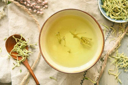 Organic Honeysuckle Dried Herb Lonicera Japonica Herbal Teas Makes A Healthy Tea
