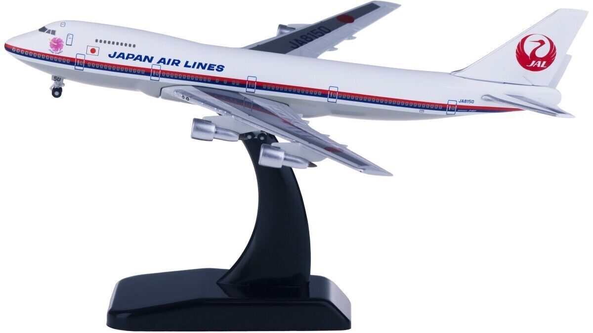 1:500 Hogan JAPAN AIRLINES BOEING 747-200 Passenger Airplane Diecast Plane Model