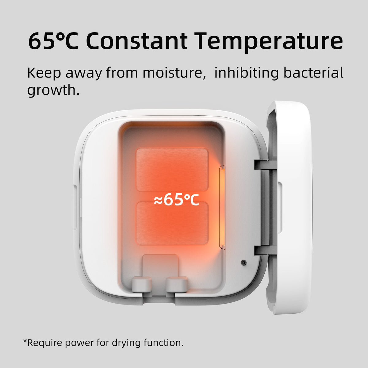 Travel Size Portable Mini Toothbrush Heater Uvc Sterilizing Toothbrush Santiser