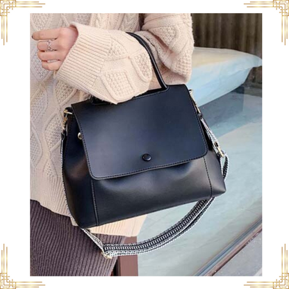 Women Fashion LEATHER Shoulder Crossbody Handbag Casual Luxury Female Tote Bag
