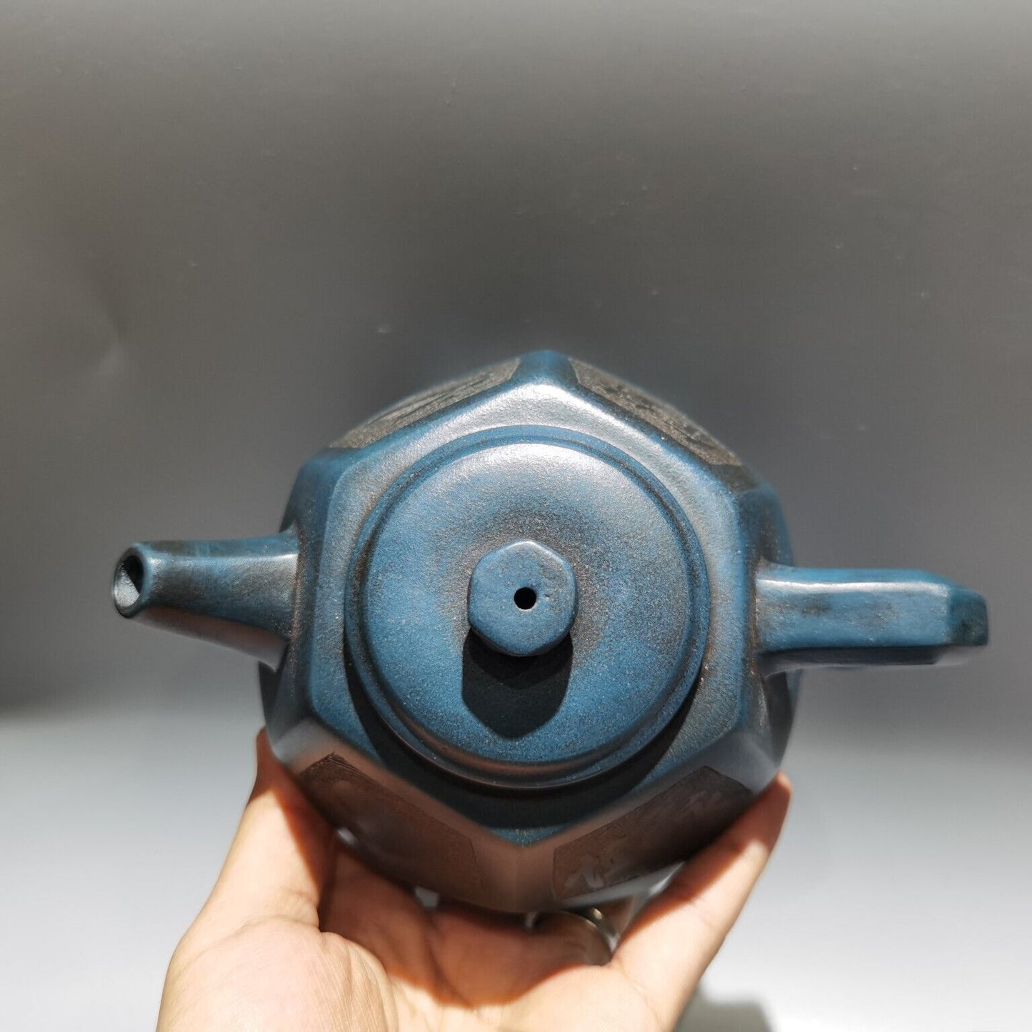 vintage China yixing purple clay teapot zisha ceremony exquisite Collectible art