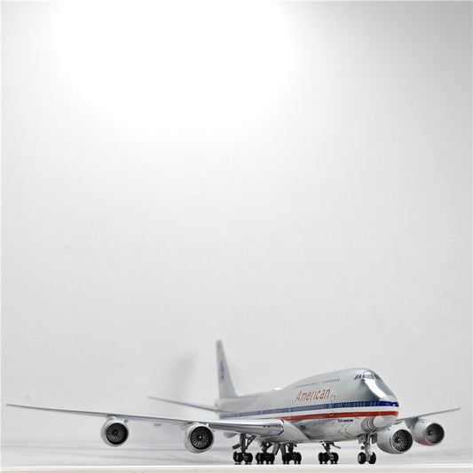 1:400 JC Wings American BOEING 747-8 Airplane Diecast Aircraft Plane Model